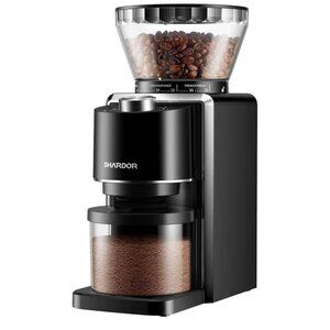 SHARDOR Conical Burr Coffee Grinder Adjustable Automatic  with 35  Grind Setting